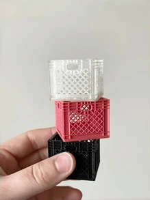 1 Stück Miniatur Puppenhaus Skulptur Schallplattenbox, in verschiedenen Farben erhältlich