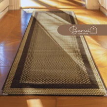 Tapete Passadeira Sisal Antiderrapante Cozinha Corredor Quarto 1,50m x 50cm - Moderno Marrom - View 2
