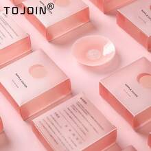 4 Pairs Silicone Nipple Covers – Reusable & Invisible Pasties For Women, Anti-Show Protection - Pink - View 2