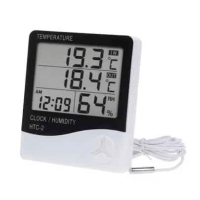 Termômetro De Máxima E Mínima Digital Com Higrômetro