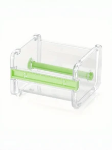 1 Stück Multifarbiger vielseitiger Bürobedarf Tapetenspender, Bandschneider, Tape Organizer, magnetische Tape Aufbewahrungsbox, Schreibtischorganizer, Schulmaterial, Rückkehr zur Schule
