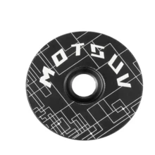 Bicycle Headset Top Cap, Mountain Bike Aluminum Alloy Stem Top Cap, Road Bike Fork Sunflower Headset Cap - Multicolor - View 7