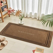 1pc Simple Color Kitchen Mat, Quick Drying Pad - Bathroom, Living Room, Hotel, Easy To Clean, Washable, Carpet, Kitchen Accessory