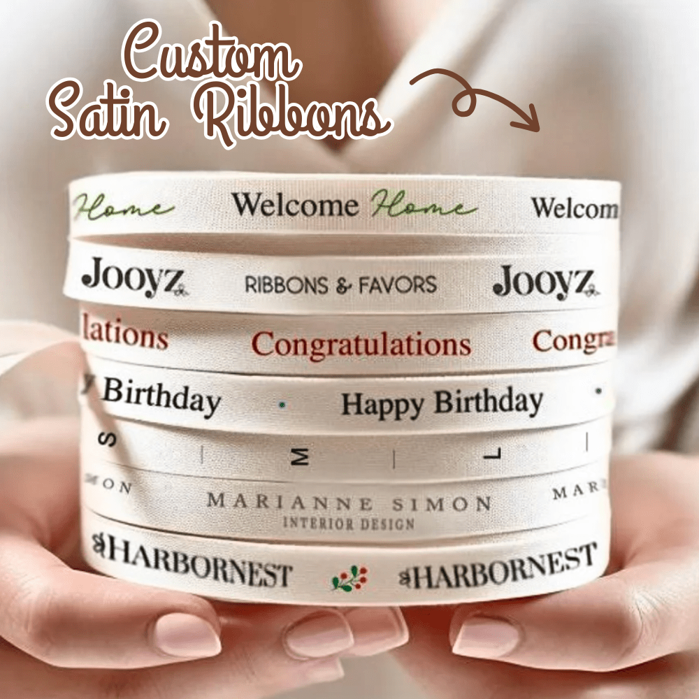 Custom Ribbon, Personalized Printed Tape With Name, Logo, Text Wedding Favor Ribbon Roll For Gift Wrapping, Gift Wrapping, Birthdays, Weddings, Anniversary, Branding, Personalized Logo Polyester Ribbon, Wedding Birthday Ribbons,School Supplies,Back To School,School Gift,For Office,For School,For Classroom,For Teacher Gifts,For University,For Colleague,For Dorm Rooms,For Teacher,For Boys And Girls,For Teenagers,Junior High School Students,Middle School Students,High School Senior High School Students,College Students,University Students,Freshman,Sophomore,Underclassmen,Durable,Colorful,Cute,Adorable,Funny,Kawaii,Y2K,Stylish,Unisex,Casual,Custom,Personalized,Unique,Customized,Ideal Gifts For Him,Ideal Gifts For Her,Her,Boyfriend,Girlfriend,Family,Friends