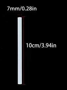 5/30/50pcs Transparent Strong Hot Melt Glue Sticks (7mm X 10cm), Compatible With Most Hot Glue Guns, Suitable For DIY Handcraft And Art Craft Sealing Repair