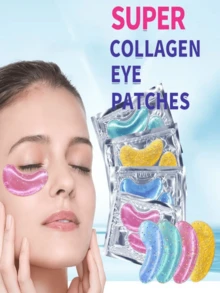 30 piezas (30 pares) Almohadillas de gel de enfriamiento para ojos, cuidado de ojos, ojeras, suaviza líneas finas. Máscara de ojos de gel, regalo para mujeres, tanto para hombres como para mujeres. Disponible en 10 opciones de color