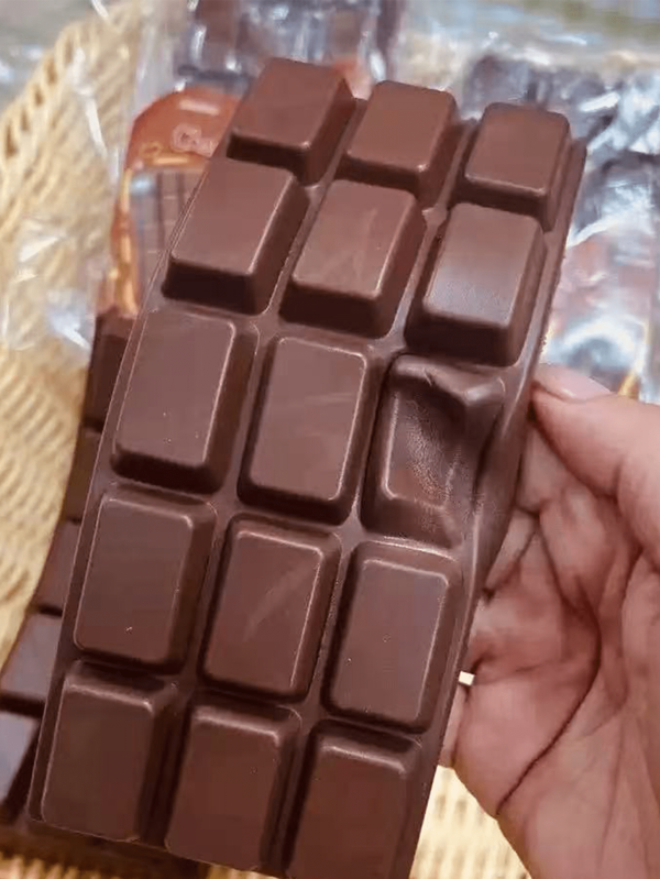 5pcs Realistic Chocolate Shaped PU Squeeze Toys, Slow Rising Anti Stress Relief Small Gift Decoration, Graduation Gifts
