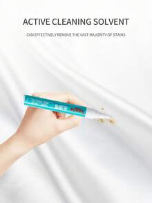 1pc/2pcs 5ml Magic Stain Remover Pen, Portable No-Wash Oil & Wine Stain Eraser Pen, Suitable For Cleaning Small Stains On T-Shirts And Fabrics, Quick Stain Removal Without Washing (Random Style Delivery)