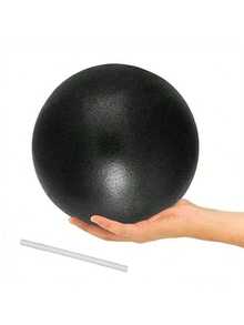 25cm Thick Mini Yoga Ball, Inflatable Pilates Small Fitness Ball