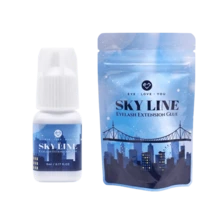 SKY GLUE Adhesivo para Extensiones de Pestañas Sky LINE adhesivo profesional sky line para extensiones de pestañas fijación segura resistente presentación original fácil uso larga duración maquillaje - Azul Marino - Ver 2