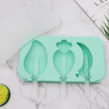 Silicone Popsicle Mold Ice Cream Mold With Lid Reusable Ice Cube Maker Tray DIY Homemade Ice Lolly Mold Kitchen Gadgets Ice Cream Popsicle Making Tool Multi Shape Ice Cube Tray Mold Cheese Kitchen Accessories - Multicolor - View 15