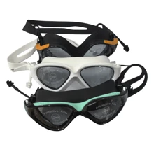 1pc Adult Swimming Goggles, Waterproof Anti-Fog Clear Vision Large Frame Swim Goggles For Men And Women (Reference Image 5-6 For Bulk Shipment)