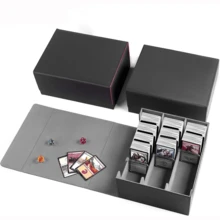 1800 张卡片收纳盒桌面卡牌游戏卡牌收集盒适用于万智牌、TCG 等集换式卡牌游戏