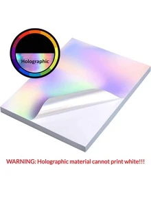 4CM Custom Square Stickers – Personalized Logo Stickers, Waterproof & Holographic Options, Business Branding Labels, Custom Photo Stickers, Any Size Available, Wedding/Engagement/Anniversary Party Labels, Gift Tags, Holiday Stickers For Birthday, Halloween, Thanksgiving, Christmas - Square - View 6