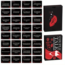 1pc Couple Dating Interactive Mini Game, Deep Love Dialogue, Establishing Intimate Connection, Couple Love Exchange Coupon
