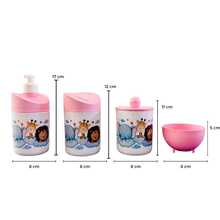 Baby Hygiene Kit Bedtime With Colorful Cloud Tray - Baby Pink - View 2