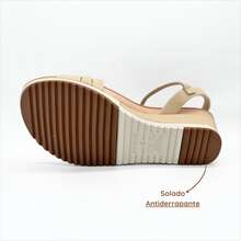 Modare Ultracomfort Women's Wedge Sandal Everyday Casual Rhinestone Strap Detail - 奶油 - 查看 7