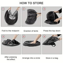 1 Piece Outdoor Cat Tent Portable Pet Fence Tent Indoor Playpen Portable Sports Tent Pop-Up Foldable Cat And Dog Cage Breathable Mesh With Zipper Suitable For Large, Medium And Small Pets Indoor And Outdoor Travel Camping