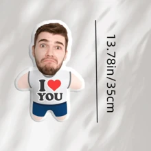 Customizable "I Love You" Throw Pillow - A Personalized Gift Tailored For Couples, Ideal For Home Decoration Or Expressing Romantic Sentiments. Christmas Gift | Romantic Gift | Fun Design | Carefully Crafted, Decorative Throw Pillow - Multicolor - View 17