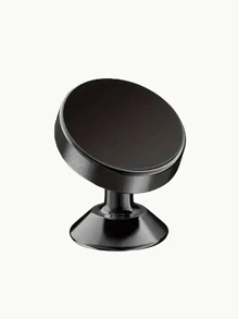 1 Stück Metall-Kreisförmiger Mini Magnetischer Handyhalter, Multifunktionaler Auto Navi-Halter, Armaturenbrett-Halter kompatibel mit iPhone, Android Handy, Geschenk zu Geburtstag, Familie, Freunde Auto-Zubehör, Auto Handyhalter