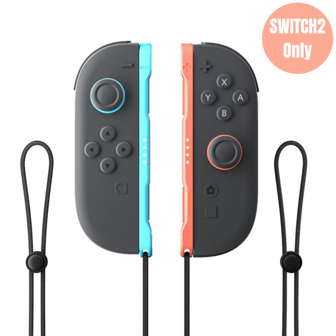 TOPWOLF Switch 2 Wrist Strap For Switch2 Joycon – 2 Packs Lanyard Replacement Parts Accessories For Joy Con Joy-Con Controller