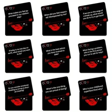1pc Couple Dating Interactive Mini Game, Deep Love Dialogue, Establishing Intimate Connection, Couple Love Exchange Coupon