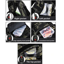 Fishing Tackle Backpack Storage Bag Shoulder Fishing Gear Bags Outdoor Backpack