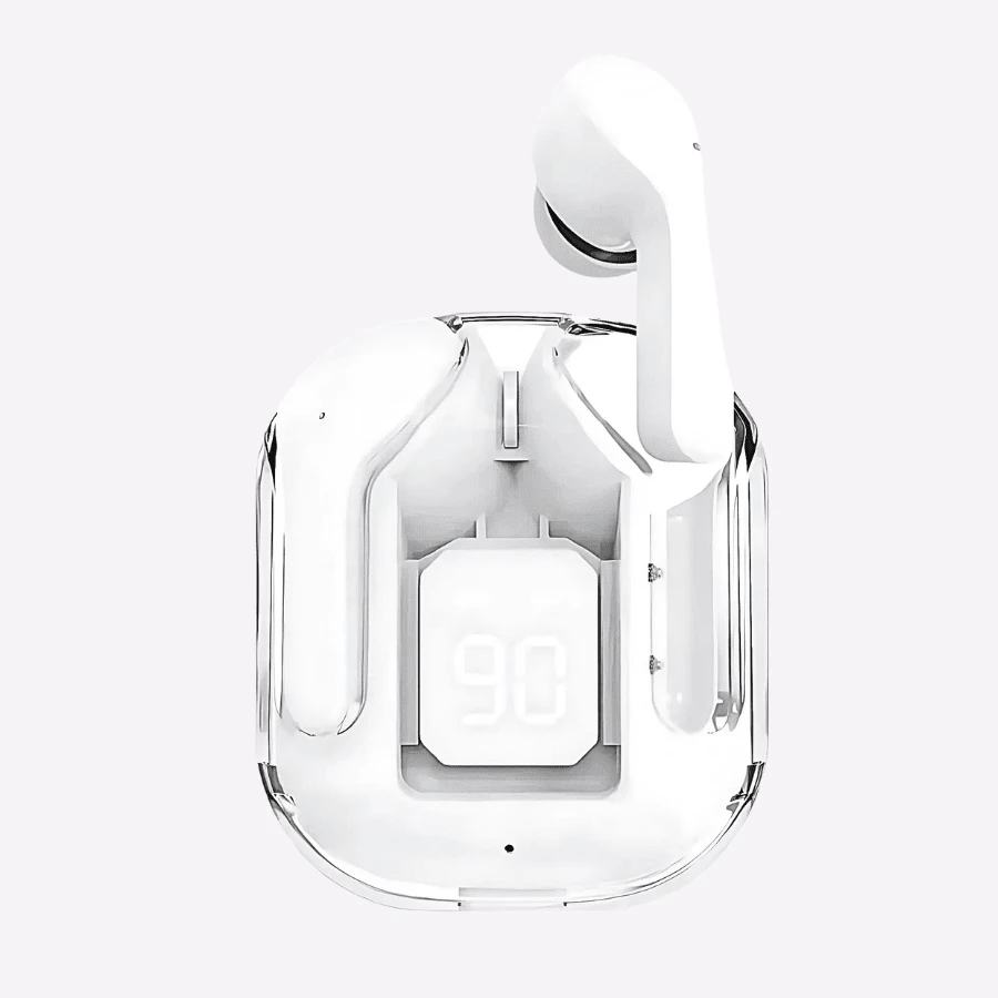 Air31 TWS Bluetooth 5.3 Earphone Wireless Waterproof Noise Cancelling Headphones With Mic - 白色 - 查看 1