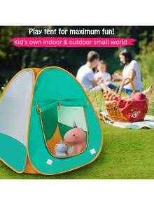 Tiendas de campaña para juegos de niños, Carpa emergente para juegos de niños para interior/exterior - Casa de juegos para niños - Multicolor - Ver 5