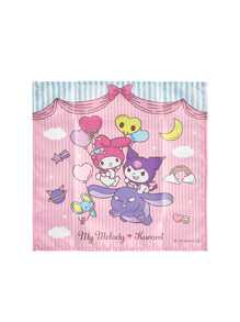 Sanrio 1Pc Hello Kittys Kuromis Cinnamons Cartoon Multifunctional Square Cute Placemat Tablecloth Household Mat Picnic Mat Wall Hanging Decorative Cloth(Some Parts May Be Random)