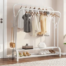 Clothing Racks - White - View 1