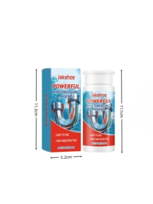 150g Heavy Duty Drain Cleaner: Easy To Use, Quickly And Effectively Unclogs Kitchen, Bathroom And Drain Blockages, Upgraded Packaging, Random Delivery Of New And Old Versions