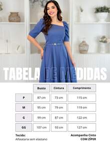 Loose Midi Dress With Princess Sleeves, Tailored Social Party Guest - 綠色 - 查看 5