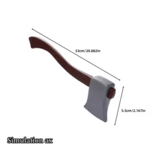 1 pieza Cuchillo de plástico ensangrentado para Halloween, decoración realista de terror, Navidad - Cuchillo de simulación - Ver 9
