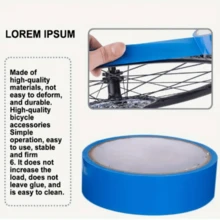 山地公路自行车轮胎内胎衬垫（带胶带）、真空胎气门嘴轮圈密封条、密封垫