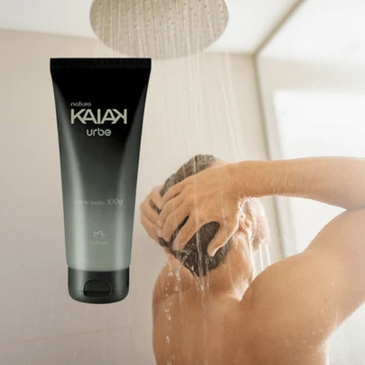 Jabón en gel corporal de baño para hombre. 100 g. Varios aromas