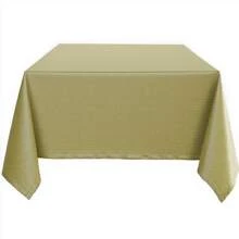Nappe de table au look lin imperméable et anti-taches, lavable. Couverture de table à manger/de café rectangulaire, enduite de TPU, anti-salissures et anti-poussière, pour la décoration de la maison, du restaurant et des fêtes
