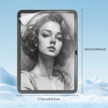 2pcs Matte Paper Screen Protector Compatible With IPad Anti-Scratch, Ultra-Clear, Compatible With Apple Pencil, Anti-Glare, Sensitive Touch, For Office/Drawing, Writing Like On Paper Gift For Birthday, Family, Friends Pad Screen Protector, Pad Accessories Waterproof Shockproof Anti-Fall Anti-Fingerprint Full Cover