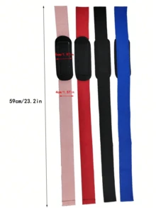 Lifting Straps, Dumbbell Hand Protection Band, Fitness Exercise Wrist Straps, Gym Accessories - Multicolor - View 6