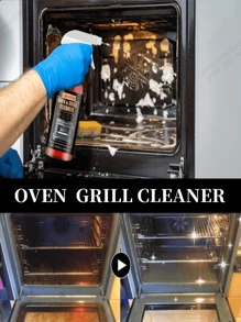 100 ml Backofen- und Grillreiniger - Hochleistungsentfetter, Geruchsentferner und Küchenreiniger | Entfernt hartnäckigen Fett, Schmutz und Gerüche von Metalloberflächen und Kochbereichen