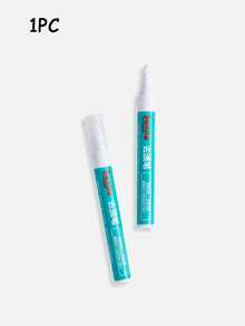 1pc/2pcs 5ml Magic Stain Remover Pen, Portable No-Wash Oil & Wine Stain Eraser Pen, Suitable For Cleaning Small Stains On T-Shirts And Fabrics, Quick Stain Removal Without Washing (Random Style Delivery)