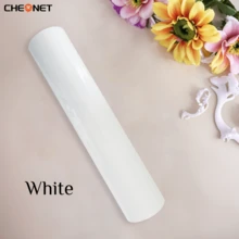 12Inch*4ft Roll HTV Iron On Vinyl HTV Heat Transfer Vinyl For T-Shirt HTV Vinyl Rolls For All Cutter Machine Easy To Cut & For Heat Vinyl Design - White - View 13
