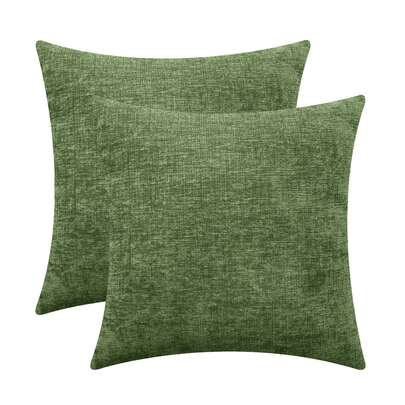 DuVlo 2 Fundas Decorativa Para Cojín Suede 45x45Cm Elegante Navidad Christmas fundas decorativas cojín suede elegante sala navideña decoración hogar juego de fundas Christmas pillow