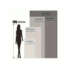 韩国畅销四条纹灰白凉感垫，几何提花凉感床垫 - 灰白色四道紋 - 查看 3