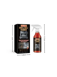 100 ml Backofen- und Grillreiniger - Hochleistungsentfetter, Geruchsentferner und Küchenreiniger | Entfernt hartnäckigen Fett, Schmutz und Gerüche von Metalloberflächen und Kochbereichen