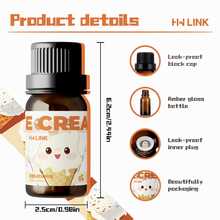 10ml Vanilla Essential Oil, Fragrance Oil For Candle Making, Diffuser, Humidifier, Car Air Freshener, Holiday Gift - Vanilla Ice Cream - 查看 5