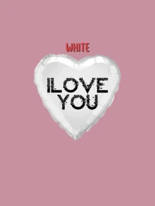 بالونات حفلات شخصية، بالونات قلب معدنية شخصية لحفلات الزفاف وحفلات العروس والعريس والحفلات والأعياد الميلاد والذكرى السنوية والهدايا التهنئية، أنشطة فنية للأطفال - أبيض - مشاهدة 12