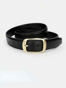 1 Stück Damen Gürtel im Lässig & Business Stil, vielseitig einsetzbar, passend zu Jeans, Lässige Hosen für den täglichen Gebrauch