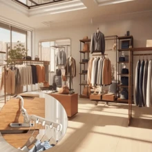 1 Pezzo Durabile Appendiabiti Pieghevole a 5 Fori - Design Portatile e Salvaspazio per Viaggio, Dormitorio e Uso Domestico, Appendiabiti da Viaggio Portatile, Leggero ed Resistente in Plastica, Ideale per Appendere Più Capi, Accessori per Dormitorio | Appendiabiti Minimalista | Scatola Salvaspazio, Stendibiancheria, Ottimo per i Viaggi