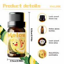 HWLINK 0.33 液盎司黄瓜和哈密瓜精油，女士哈密瓜香氛精油，适用于香薰机、居家瑜伽、DIY蜡烛制作和车载空气清新剂，女士礼物，哈密瓜精油 - Cucumber melon - 查看 8